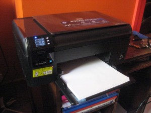 HP Photosmart Wireless B109n printer