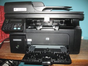 HP LaserJet M1210 Series multi-function laser printer