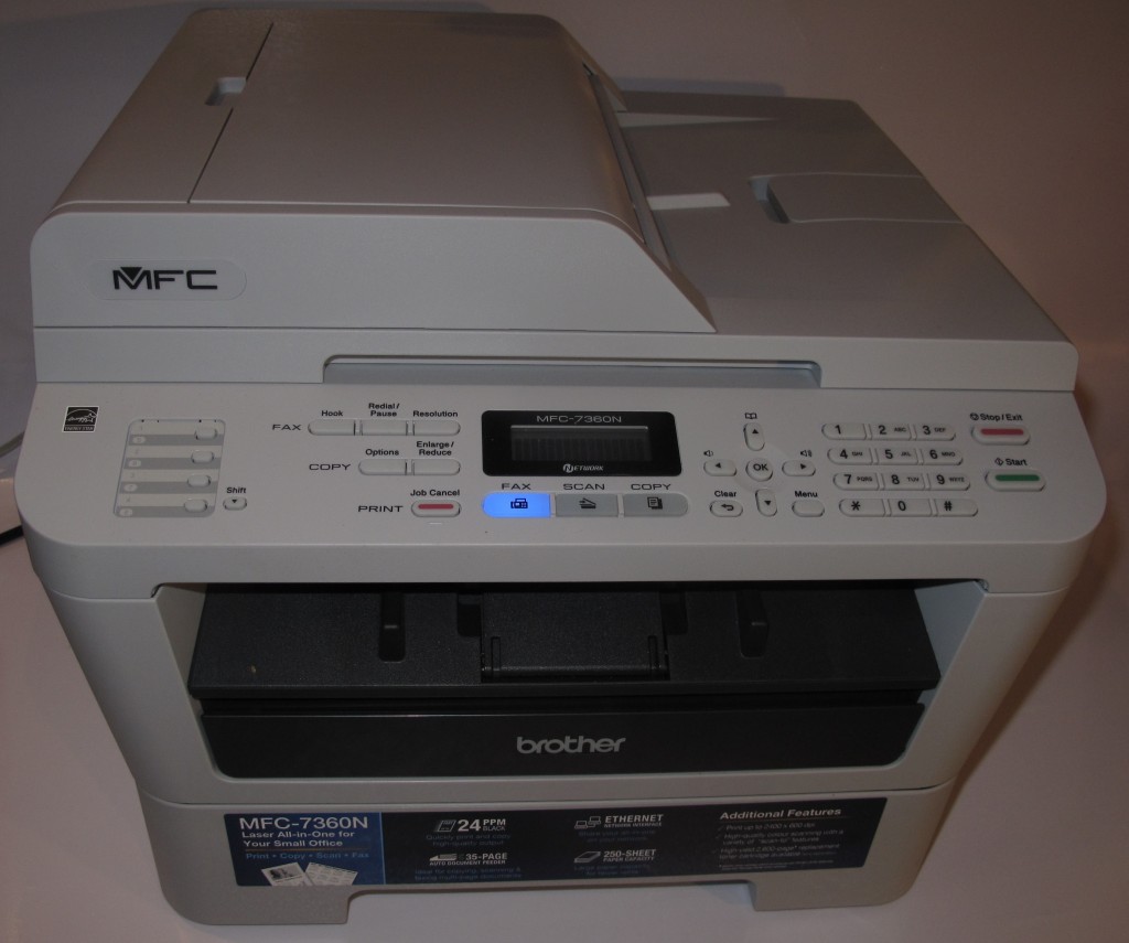 Brother MFC-7360N monochrome laser multifunction printer