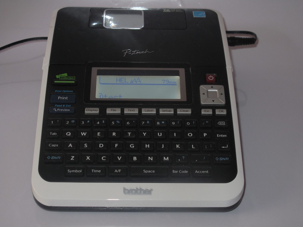 Brother P-Touch PT-2730 label writer