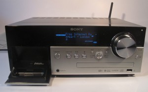 Sony CMT-MX750Ni Internet-enabled music system main unit