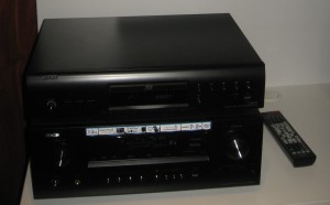 Denon networked home-theatre receiver and Blu-ray player