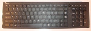 Sony VAIO J Series all-in-one computer keyboard