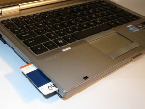 HP Elitebook 2560p business notebook smart-card reader