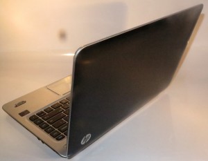 HP Envy 4 Touchsmart Ultrabook rear view