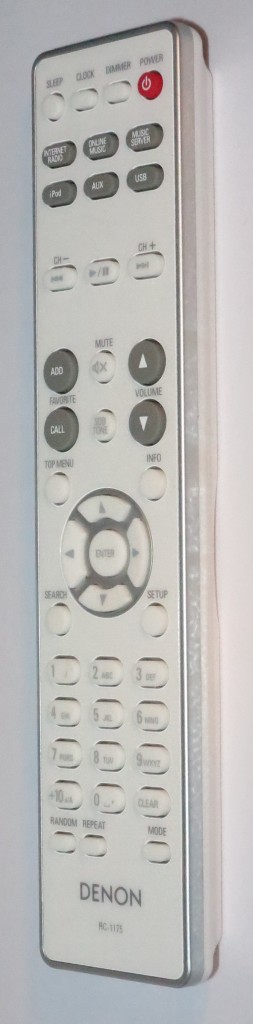 Denon CEOL Piccolo remote control
