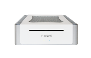 RipNAS "ripping" NAS with built-in optical drive - RipNAS press image
