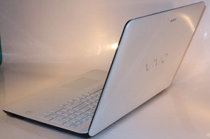 Sony VAIO Fit 15e laptop rear view