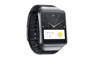 Samsung Gear Live Black Android Wear smartwatch press image courtesy of Samsung