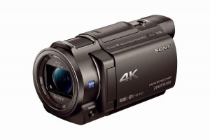 Sony FRD-AX33 4K HandyCam camcorder press picture courtesy of Sony America