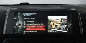 BMW ConnectedDrive user interface press picture courtesy of BMW Group