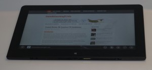Lenovo ThinkPad Helix 2 as a tablet