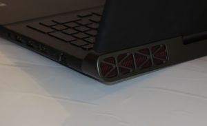 Dell Inspiron 15 Gaming laptop rear vents