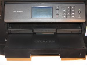 Brother MFC-J5730DW multifunction inkjet printer output tray