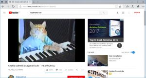 YouTube Keyboard Cat
