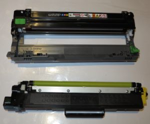 Brother DR-253CL drum and TN-253Y toner cartridge