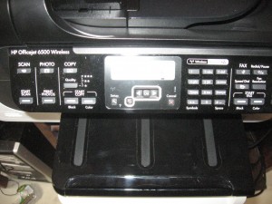 Control panel and display