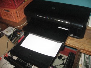 HP OfficeJet 7000 wide-format printer