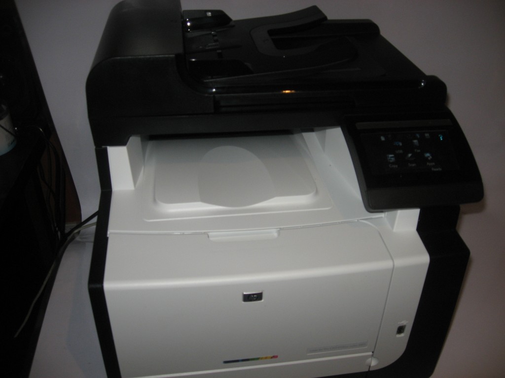 HP LaserJet Pro CM1415fnw colour laser multifunction printer