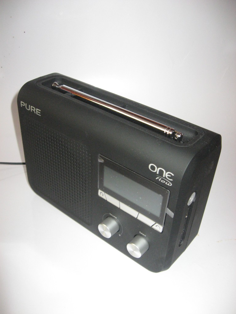 Pure One Flow portable Internet radio - side view