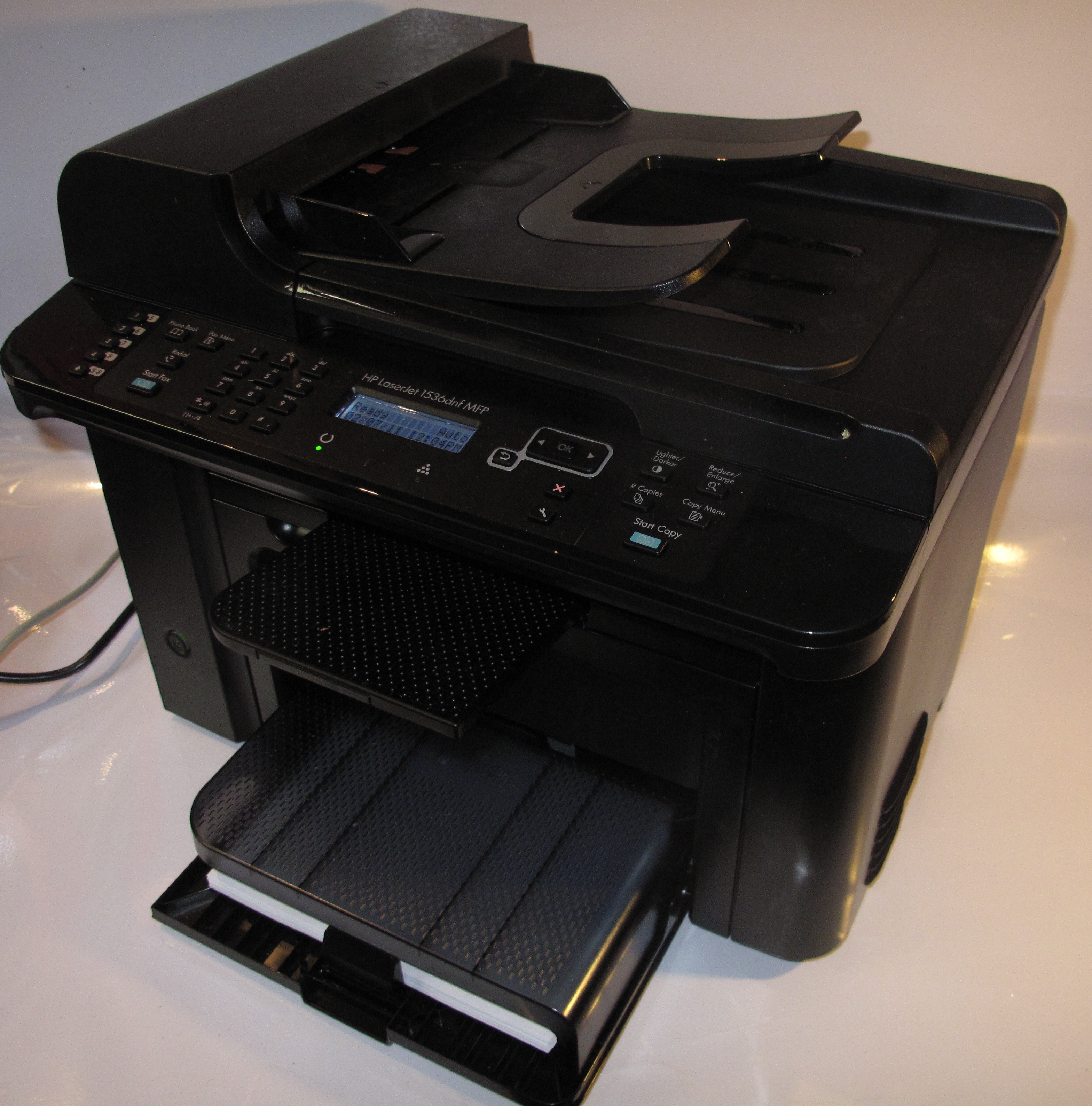 HP offers a Wi-Fi Direct / NFC module for most existing business printers