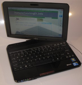 Fujitsu Lifebook TH550M convertible notebook swivel display
