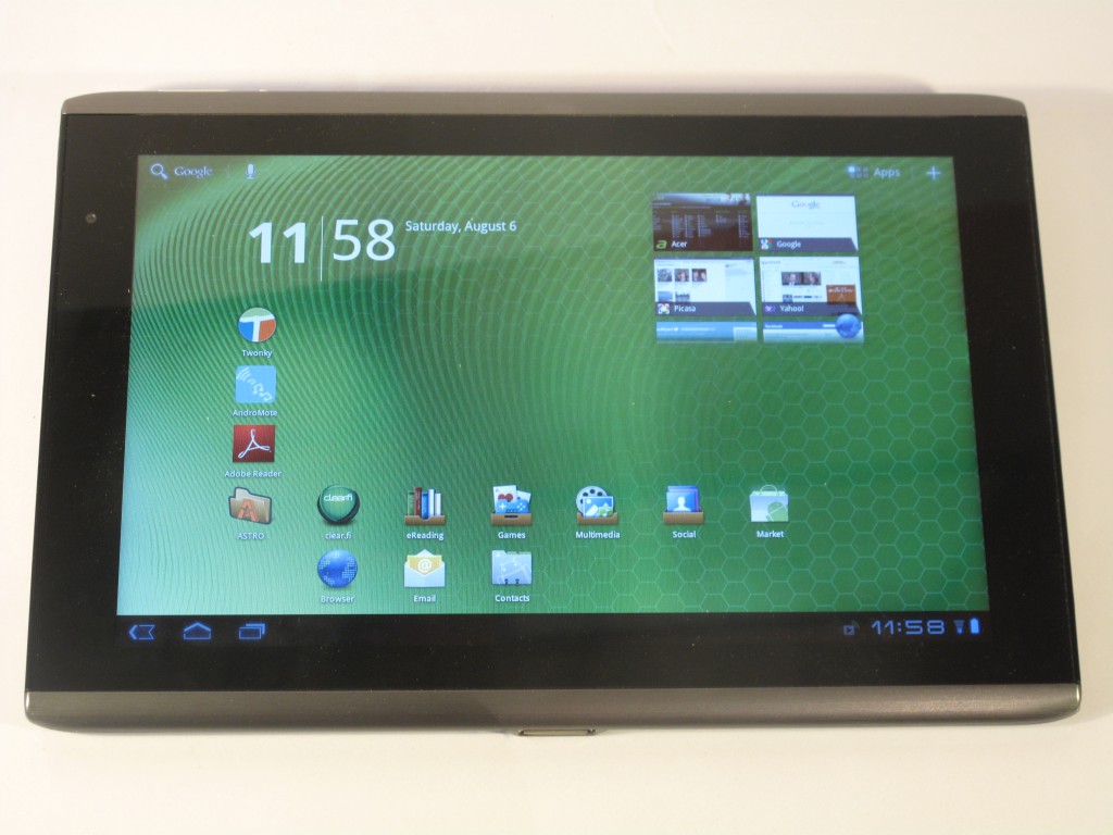 Acer Iconia Tab A500 tablet computer