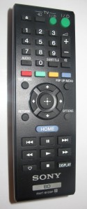 Sony BDP-S380 Network Blu-Ray Player remote control