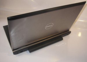 Dell Vostro 3550 business laptop rear view