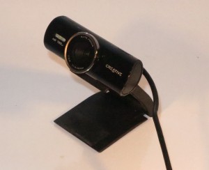 Creative Labs LiveCam Connect HD Webcam on base