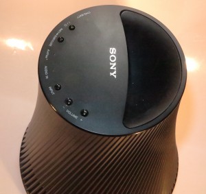 Sony SA-NS510 portable wireless speaker sound port and main controls