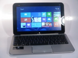 HP Envy X2 detachable-screen hybrid tablet-notebook computer