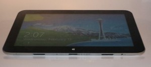 HP X2 detachable tablet as a tablet
