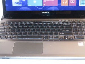 Sony VAIO E-Series mainstream laptop SVE-15129CG illuminated keyboard