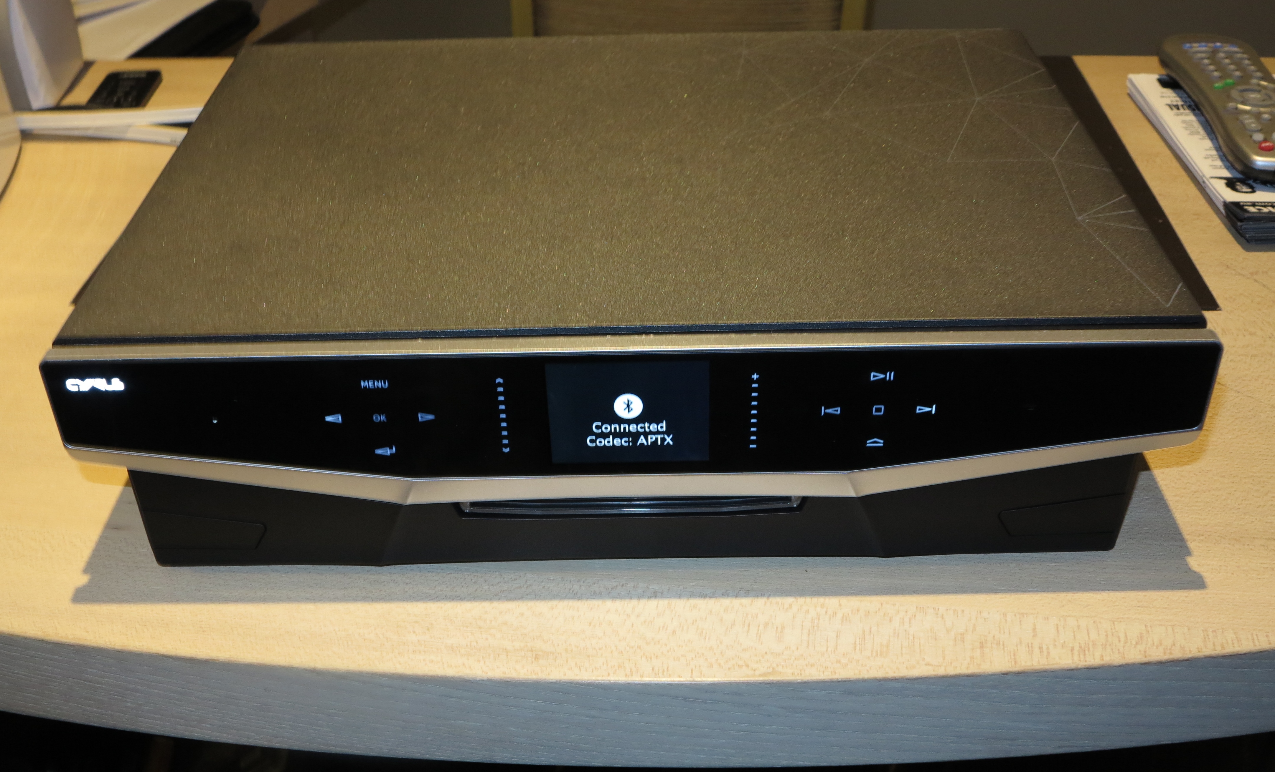 The Cyrus Lyric CD receiver now arrives on the Australian market
