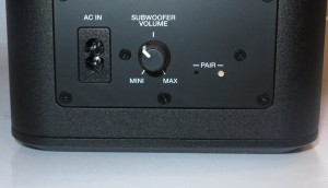 Denon DHT-S514 subwoofer volume setting