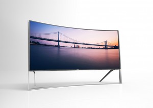Samsung Curved OLED 4K UHDTV press picture courtesy of Samsung