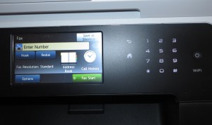 Brother MFC-L8850CDW colour laser multifunction printer user interface