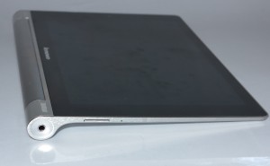 Hinge pin detail on the Lenovo Yoga Tablet 2
