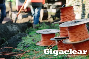 Gigaclear fibre-optic cable - picture courtesy of Gigaclear