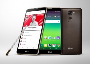 LG Stylus 2 DAB+ Android smartphone press photo courtesy of LG