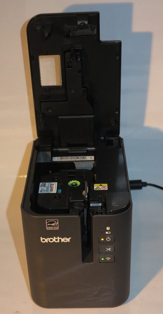 How you load the Brother P-Touch PT-P900W label printer