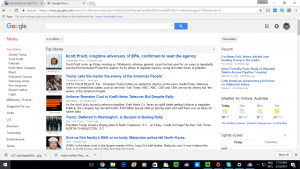Google News screenshot