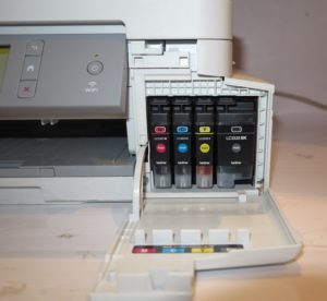 Brother MFC-J1300DW INKVestment colour inkjet multifunction printer - ink cartridges