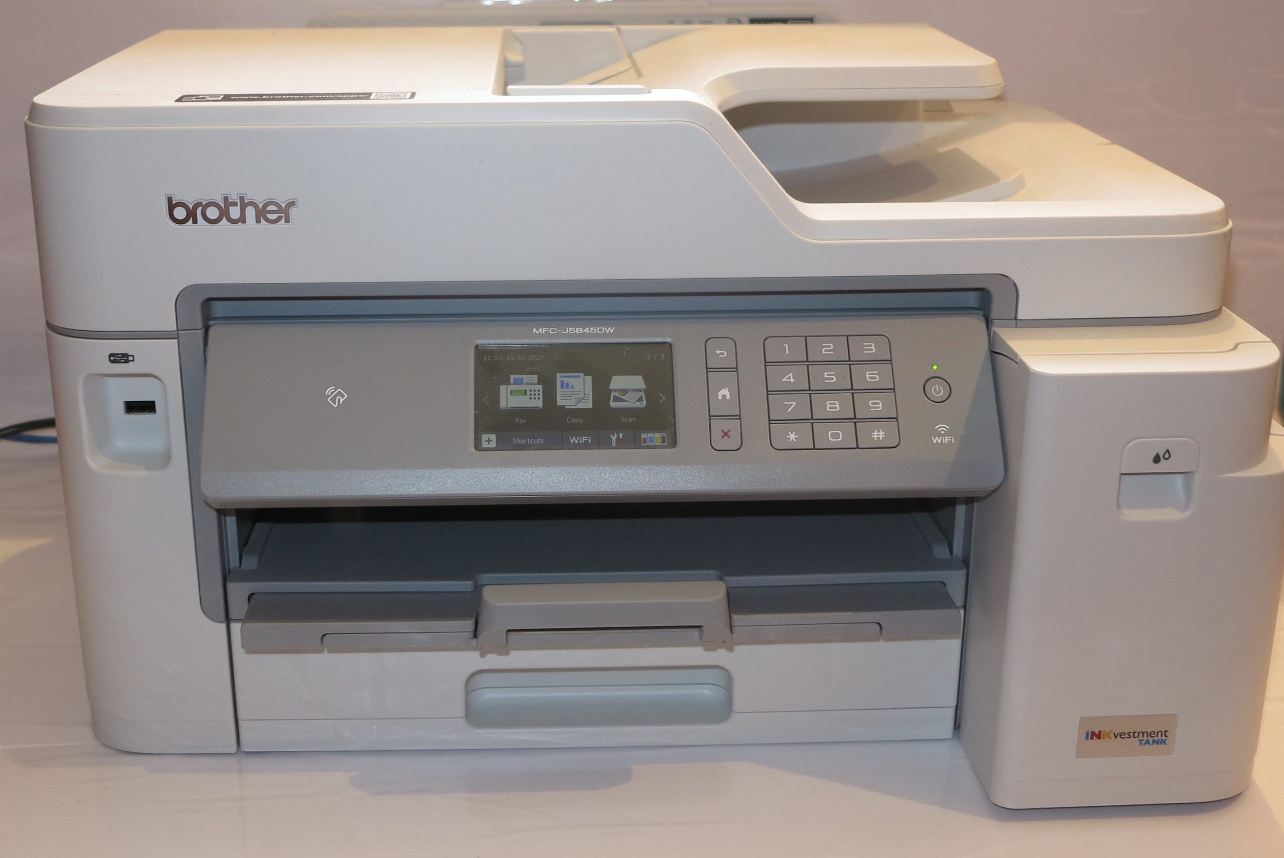 Product Review–Brother MFC-J5845DW INKVestment multifunction inkjet printer