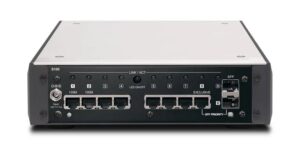 Melco S100/2 Audiophile Ethernet Switch rear view press image courtesy of Melco Audio